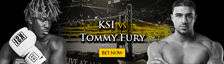 KSI vs. Tommy Fury Boxing Betting